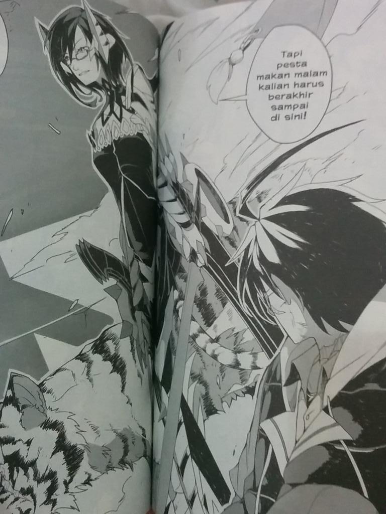 Emang yo sesuai kata editor 1chap full battle smua dan epic,tp char utamanya bystander wkwk orz #shonenfight #inher