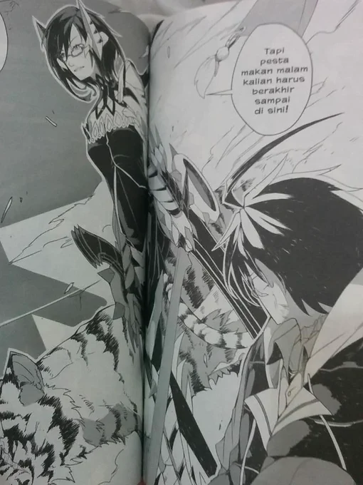 Emang yo sesuai kata editor 1chap full battle smua dan epic,tp char utamanya bystander wkwk orz #shonenfight #inher 