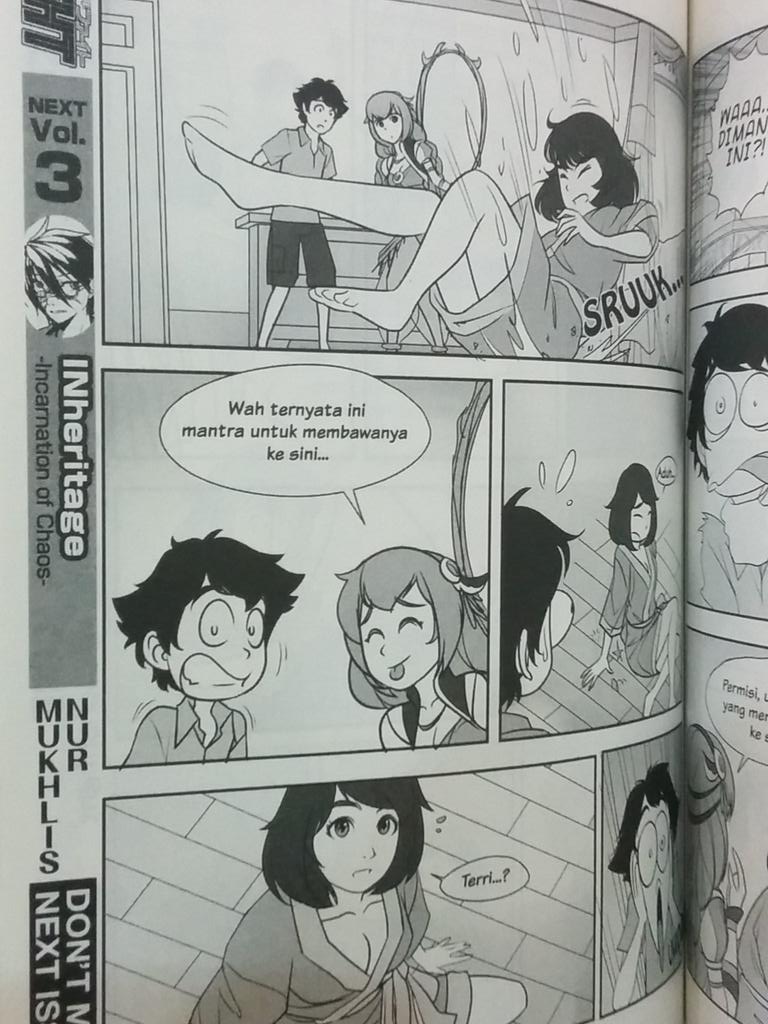 INI JG APAAN HAHA keinget doraemon. Mulai menjurus ke battle..lagi. Jd fantasi aja smua komik sf #shonenfight #jeenie