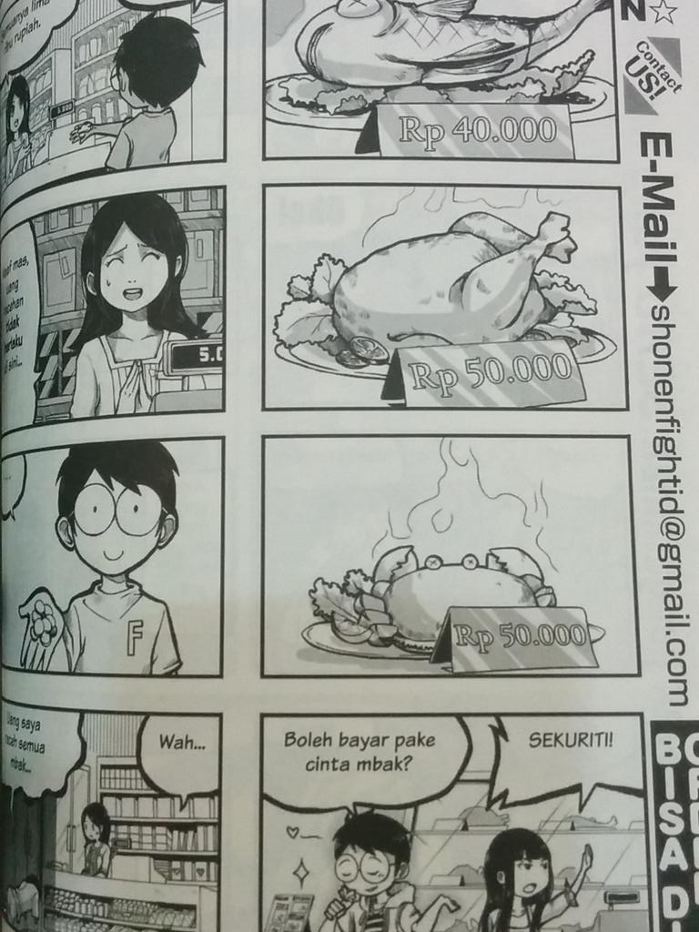 Ni no ko.en de trgantung selera org mnurut saya kadang ngena kadang ngga #shonenfight #lostinhalmahera