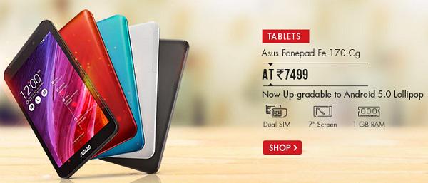 Searchmymobile's tweet photo. #Asus #Fonepad FE170 CG @ just Rs. 7,499/- Only on Snapdeal: http://t.co/LS5UBd9lyI http://t.co/JmvwEEpVgM