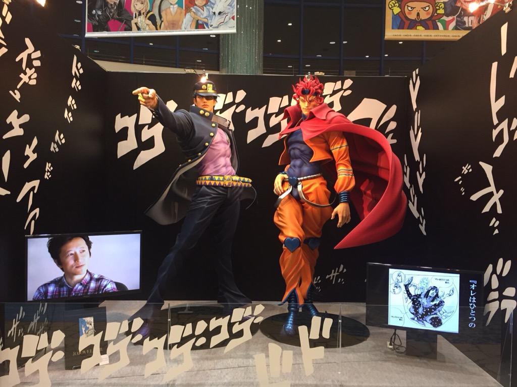 ジャンプショップ Jump Shop 公式 Jump Shopお台場店 本日より ジョジョの奇妙な冒険 等身大の承太郎 Dioの特別展示開始ィィィ ファン必見ッ Http T Co 4c7ucaaaux
