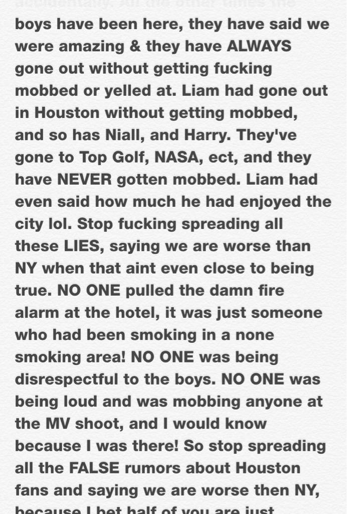 piinkharry's tweet photo. RANT ABOUT EVERYONE HATING ON HOUSTON FANS! πΈβοΈ
RT & FIGHT ME IF YA WANT ON THIS
#WelcomBackToTexas1D http://t.co/2r71fX0wvs