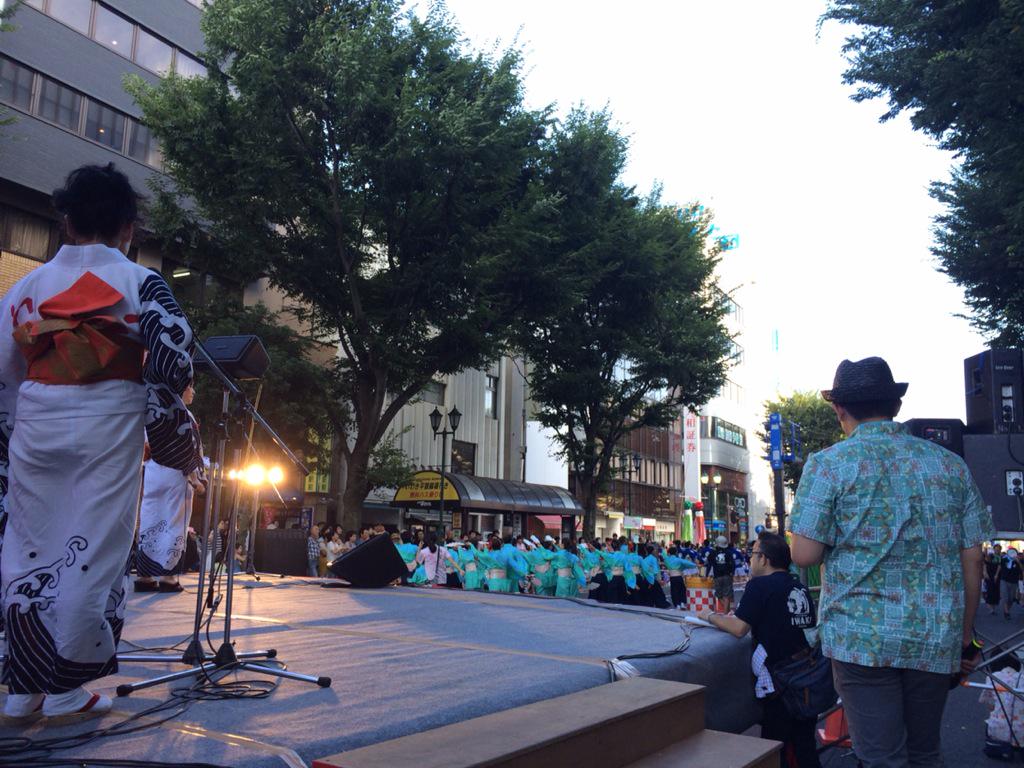 jade8110's tweet photo. いわき踊り盛り上がっています！ http://t.co/9Lc4roiQoT