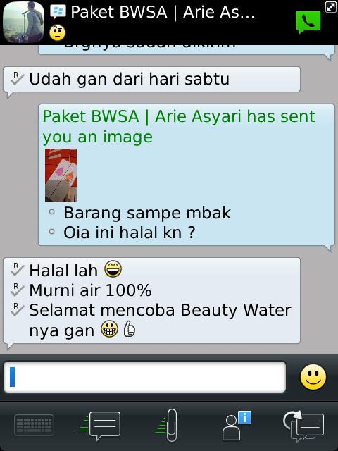Paket bro arie sudah sampai dgn selamat.. Ada lagi yg mau order? Hub pin:2A787D3B