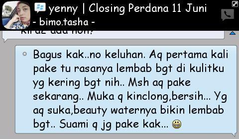 New Testimoni! Yuk order mumpung lagi ada promo.. Invite pin BB: 2A787D3B / call : 085777655153