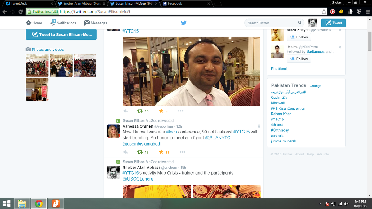 snobers's tweet photo. We are trending on Day 2 as well. Twice in last two days! #YTC15 #PUANYTC http://t.co/G5ycr7KvyF