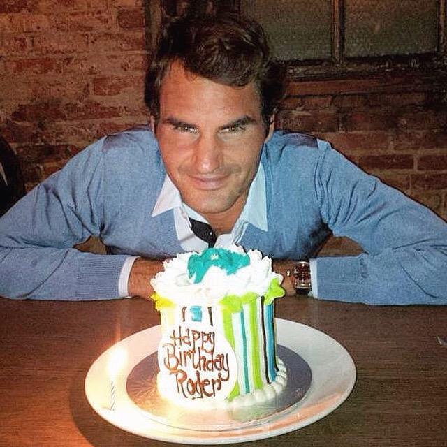 Happy birthday Roger Federer!  