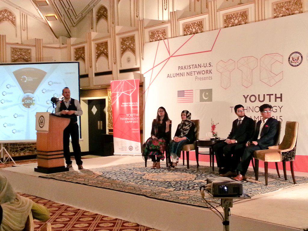 snobers's tweet photo. Kashif M. Khan is sharing the story of his journey about youth engagement through entrepreneurship. #YTC15 #PUANYTC http://t.co/rkR7hebuDf