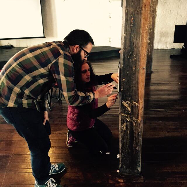 chantellepetith's tweet photo. Frustrated artists @eytanmessiah @deanpearman @ClareCbc10 #ONBY15 http://t.co/KjJ9gZoW1t