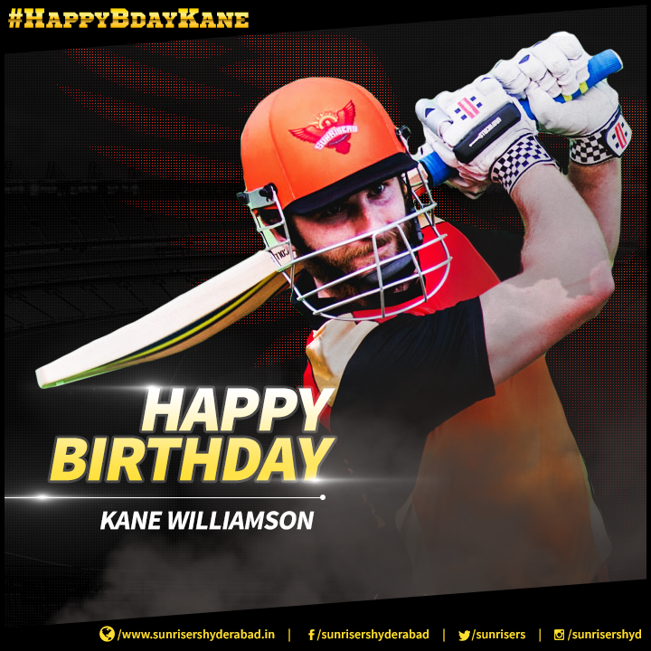 A big Happy Birthday to our young star, Kane Williamson. Only greatness lies ahead for him  