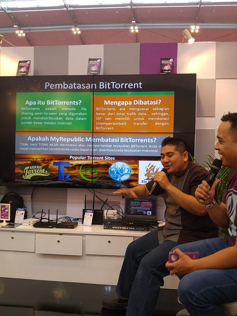 atemalem's tweet photo. Hahhaa, katanya ini BitTorrent ga bakal dibatasin @MyRepublicID. Tarik mang!
#internetrocket #myrepubliconice http://t.co/xVhTGJI0OJ