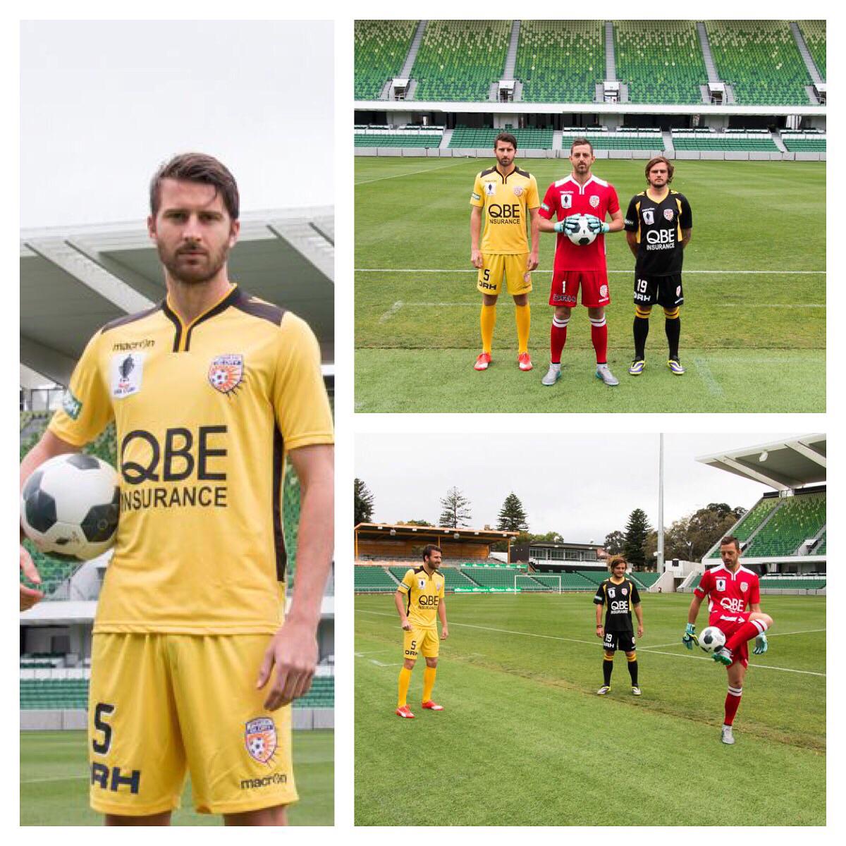 Launching the new FFA Cup Kit! Looking forward 2 our 1st FFA Cup game agnst Newcastle Jets! August 11th @ Magic Park