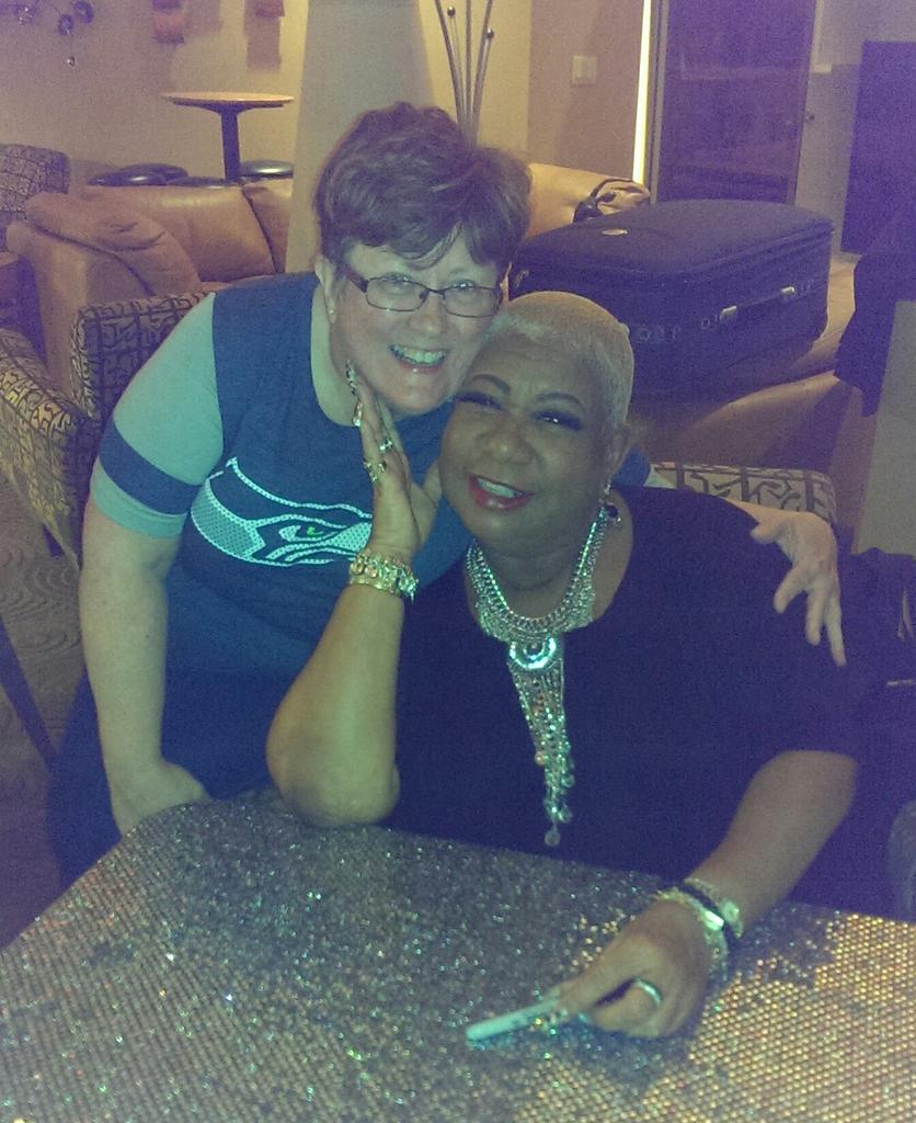 TerrylLSmith's tweet image. With @Luenell  @parlorlive - thank you for a great night of laughter! I had tears rolling down my cheeks! Xoxo