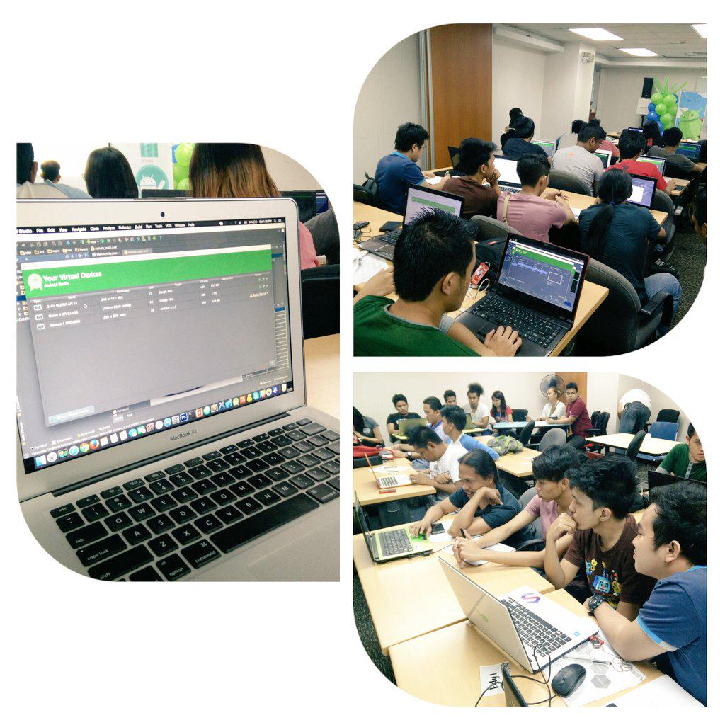 Happening now: Android Bootcamp with Mike Pua #gdgdavao