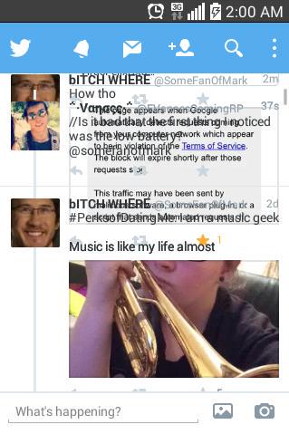 {TWITTER GO HOME YOUR DRUNK.