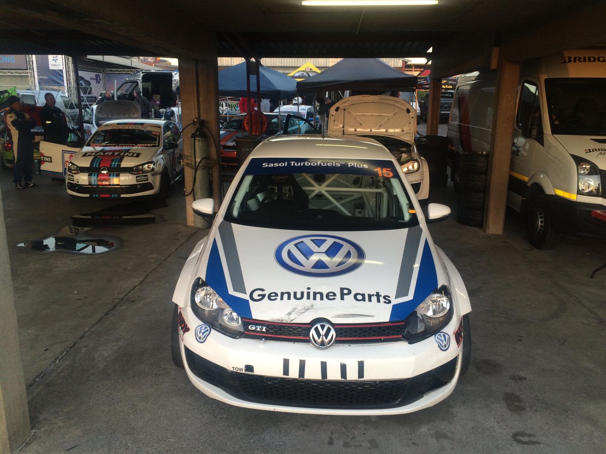 iLEBsa's tweet photo. VWGolf6 GTi  #CharlSmallberger waiting for @SasolSA Raceday to get under way #NPCC05 @VWMotorsport_za  @BridgestoneSA http://t.co/rRcprYbttP