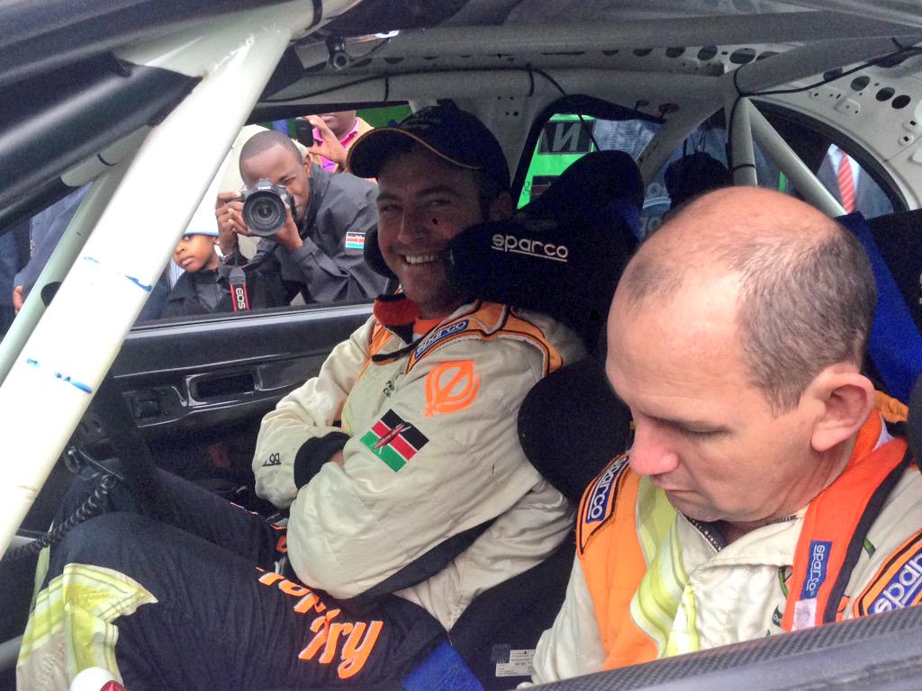Gabriellongeri's tweet photo. Last time he was in an Evo9,now he's in an EVOX! #TeamCarlTundo is 3rd off the ramp today @RKMUSH  #KCBMachakosRally http://t.co/KkudoUq9qK