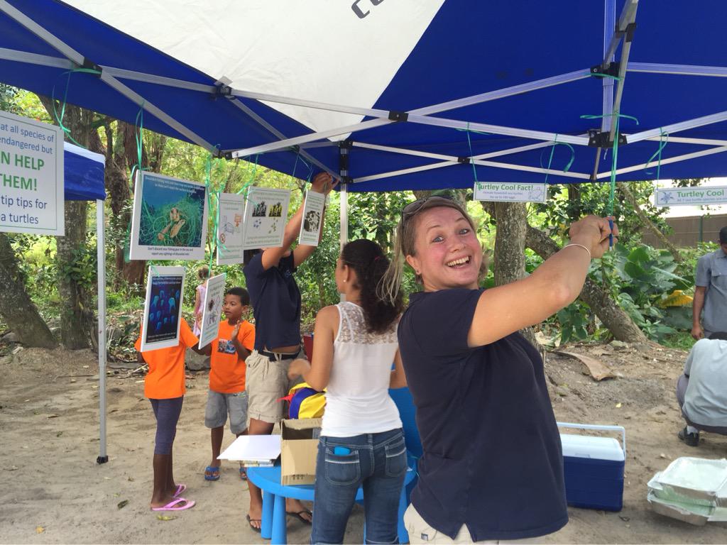 FSSeychelles's tweet image. The team are at the Seychelles Turtle Festival today with @WiseOceans! We ❤️ turtles! #FSValues