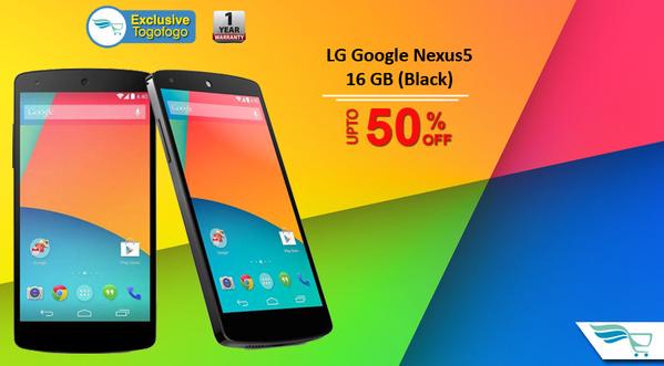 togofogo's tweet photo. #WeekendLoot Get Upto 50% Off on #LG Google #Nexus5 16GB 
Shop Now: http://t.co/OvH1K6xgwQ
#TogoFogo #OnlineShopping http://t.co/lFimzDIZvJ