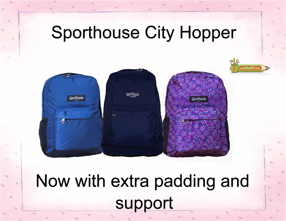 the_school_bag's tweet photo. New #Sporthouse #Cityhopper. Great #schoolbag, 
http://t.co/kOE5oWYfFF

#backtoschool #schoolbags #daybag http://t.co/0tu7hs8yaz