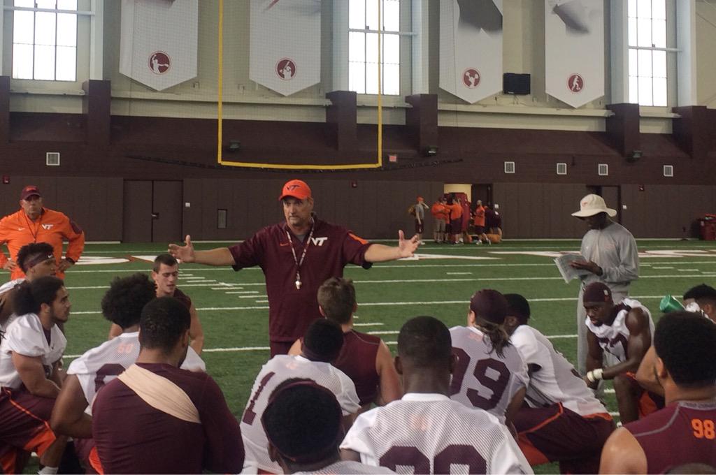 PeteMoris's tweet image. Four of my favorite images from Day One of @VT_Football camp 

#VTCampLife