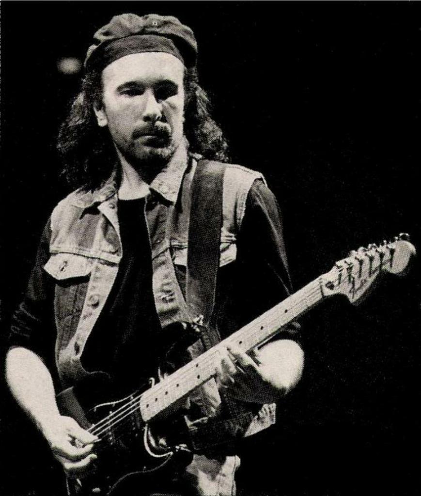 Happy birthday to The Edge (Dave Evans) - 54 today.  