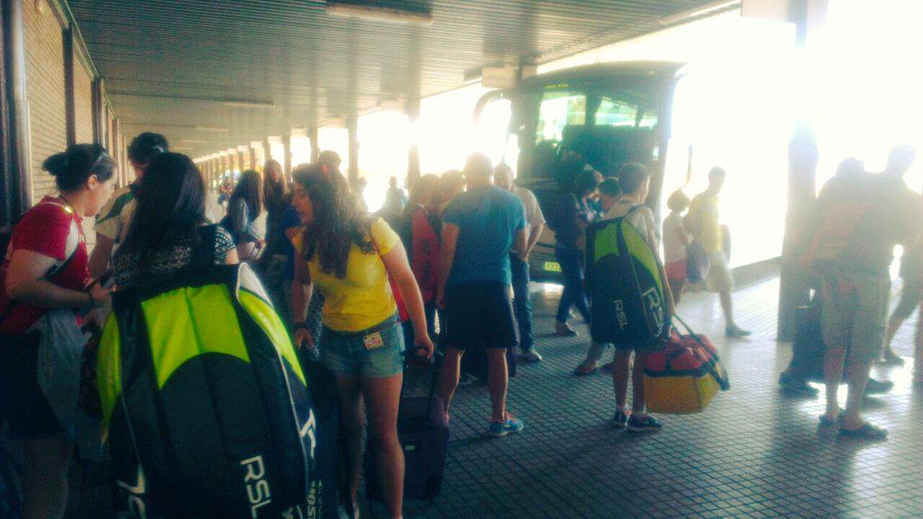 FECLEBA's tweet photo. Campus Badminton Verano #Fecleba comieza hoy en Béjar, todo completo, 10 días.Los jugadores están en camino. http://t.co/qrD9faQHon