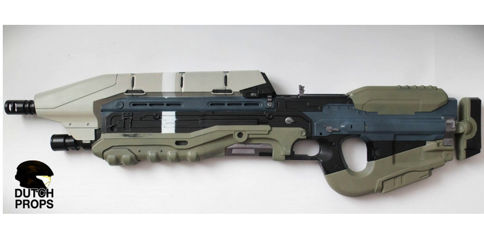 3DPrintBoard's tweet photo. Dutch Props 3D Prints a Semi-Functional ‘Halo 5: Guardians’ Assault Rifle http://t.co/aOo1SWnZ78 http://t.co/faNWsoBGf6