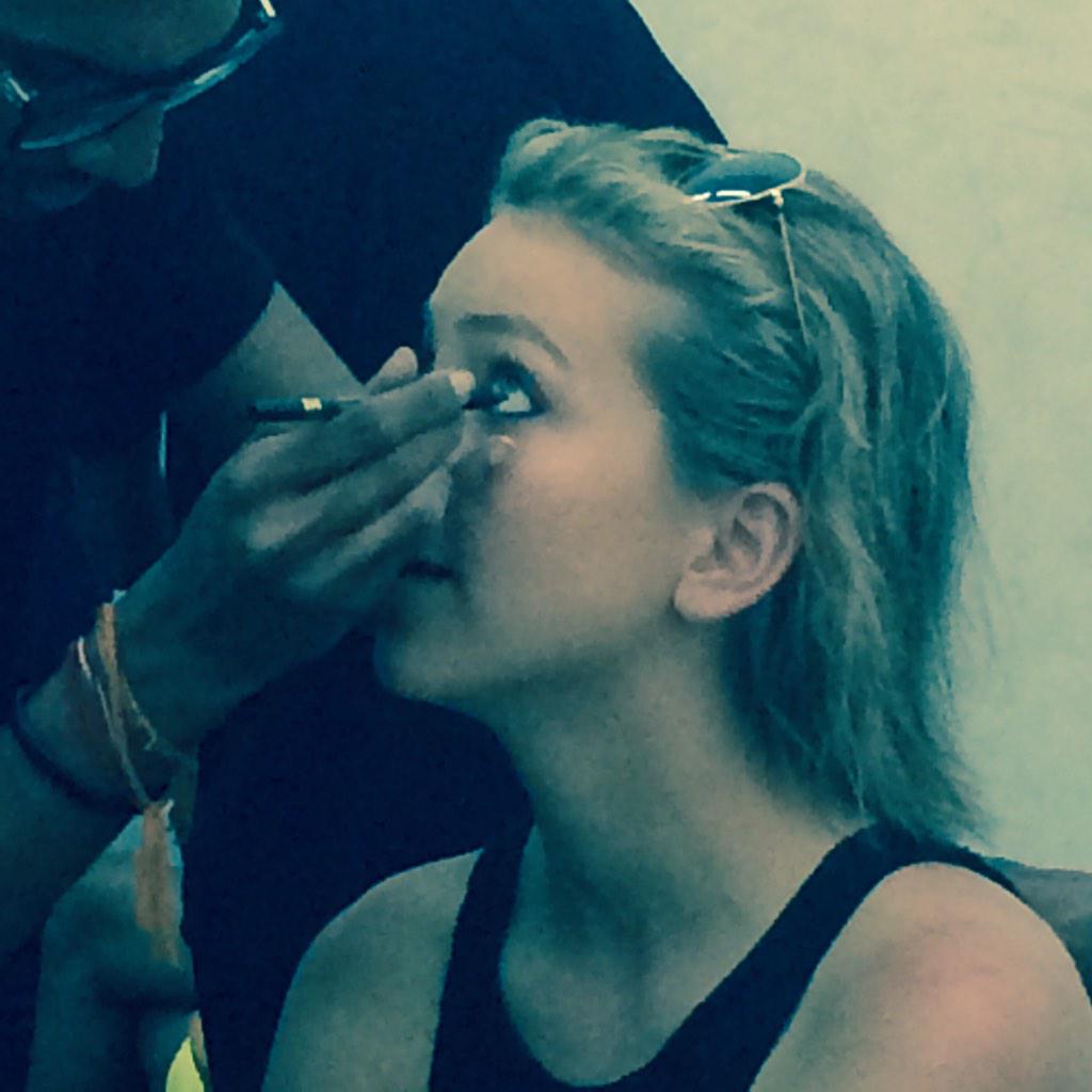 RamanDCFernando's tweet photo. The models been dolled up for @colombofw show tonight @hiltoncolombo. They are looking beautiful. @olu_water #CFWSwim http://t.co/1aXV76Z7nC