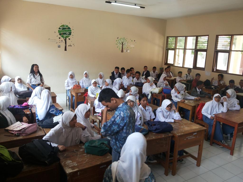 Kumpul tadi siang sama kelas 10