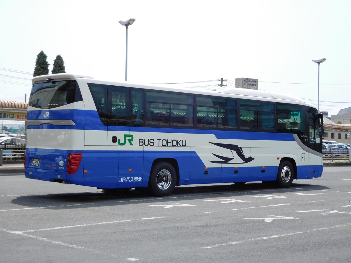 武智麻呂 En Twitter Jrバス東北 古川 営業所への新車配属を確認 H647 15401 宮城200か2516 15402 同2517 の2台が高速仙台古川線の運用に入っています Http T Co Hoo3tjtvwt