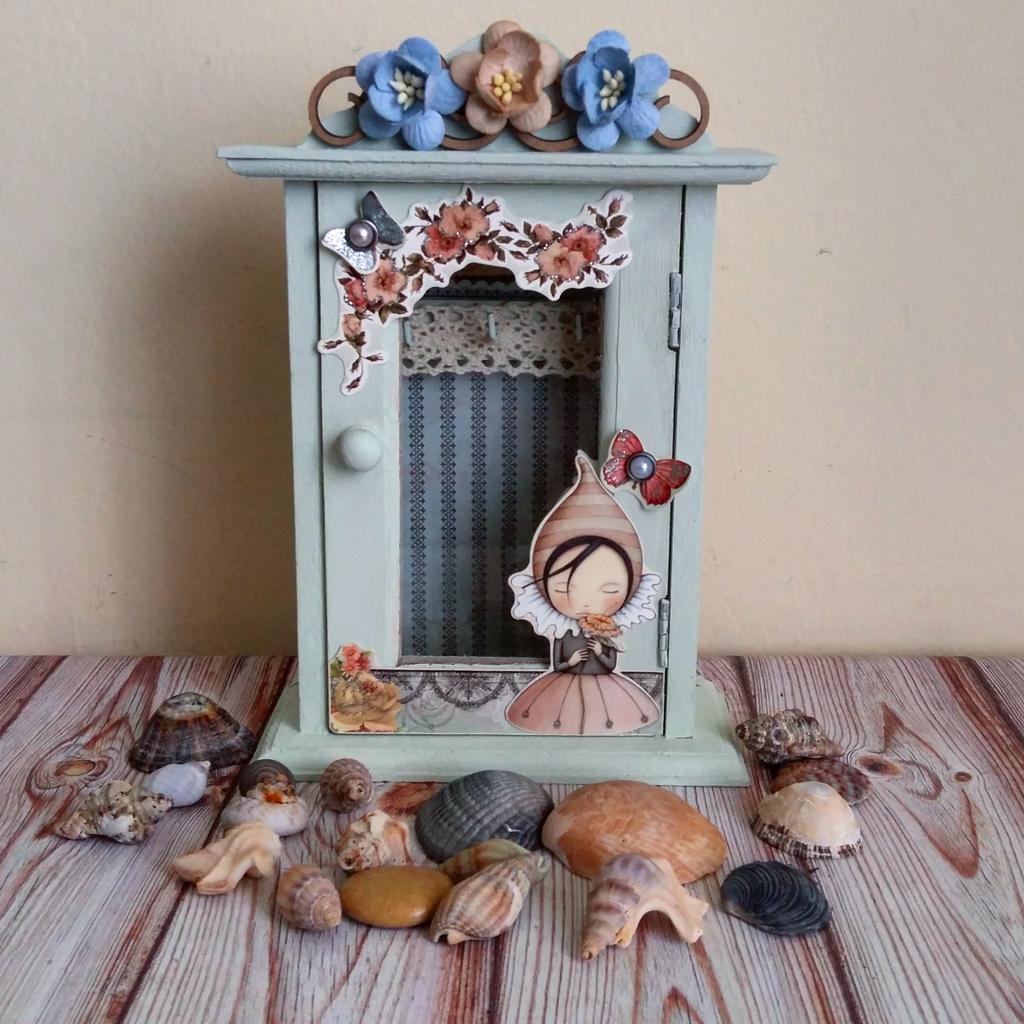 SilviaRey_'s tweet photo. Que bonita queda esta caja para llaves pintada con  #fleurpaint color #miamimilk comprada en @endulze_sada http://t.co/tASR1MKwfg