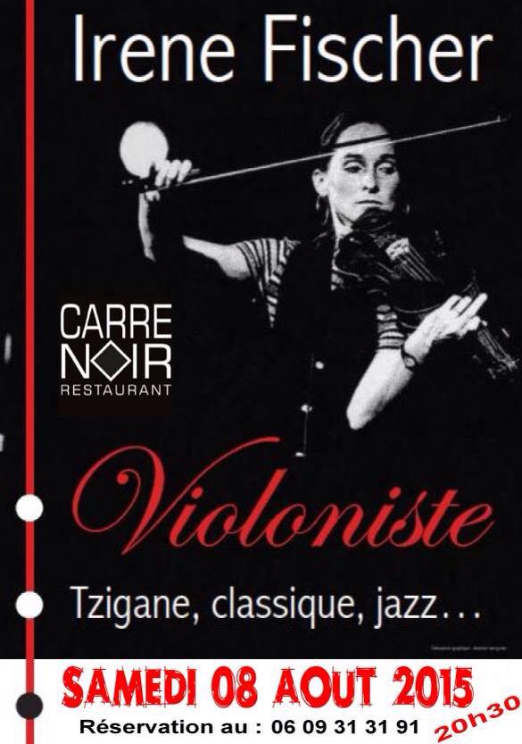 paturoevent's tweet photo. Irène Fischer très belle soirée à venir samedi 08 août @violon @Carrenoir2a http://t.co/LBG9xTCWSM