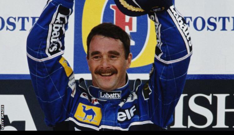 Happy Birthday to one of Britain\s great Champions, Nigel Mansell CBE 