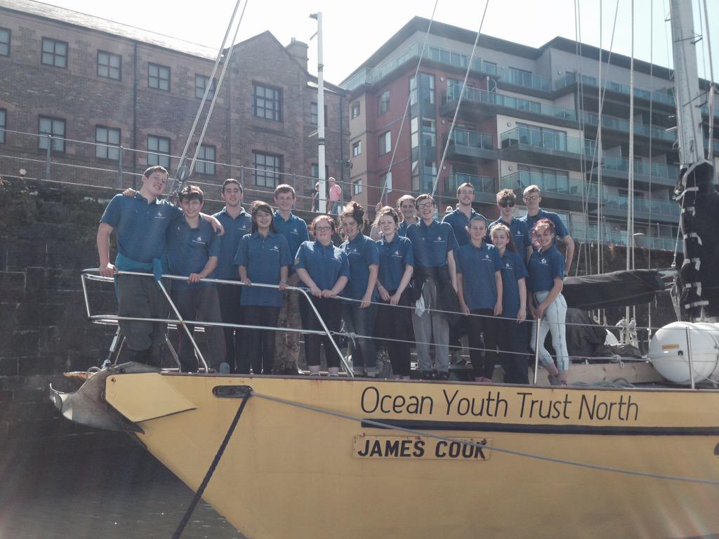 Lots of smiley faces after a cracking week with York Vikings who conquered the Irish Sea!