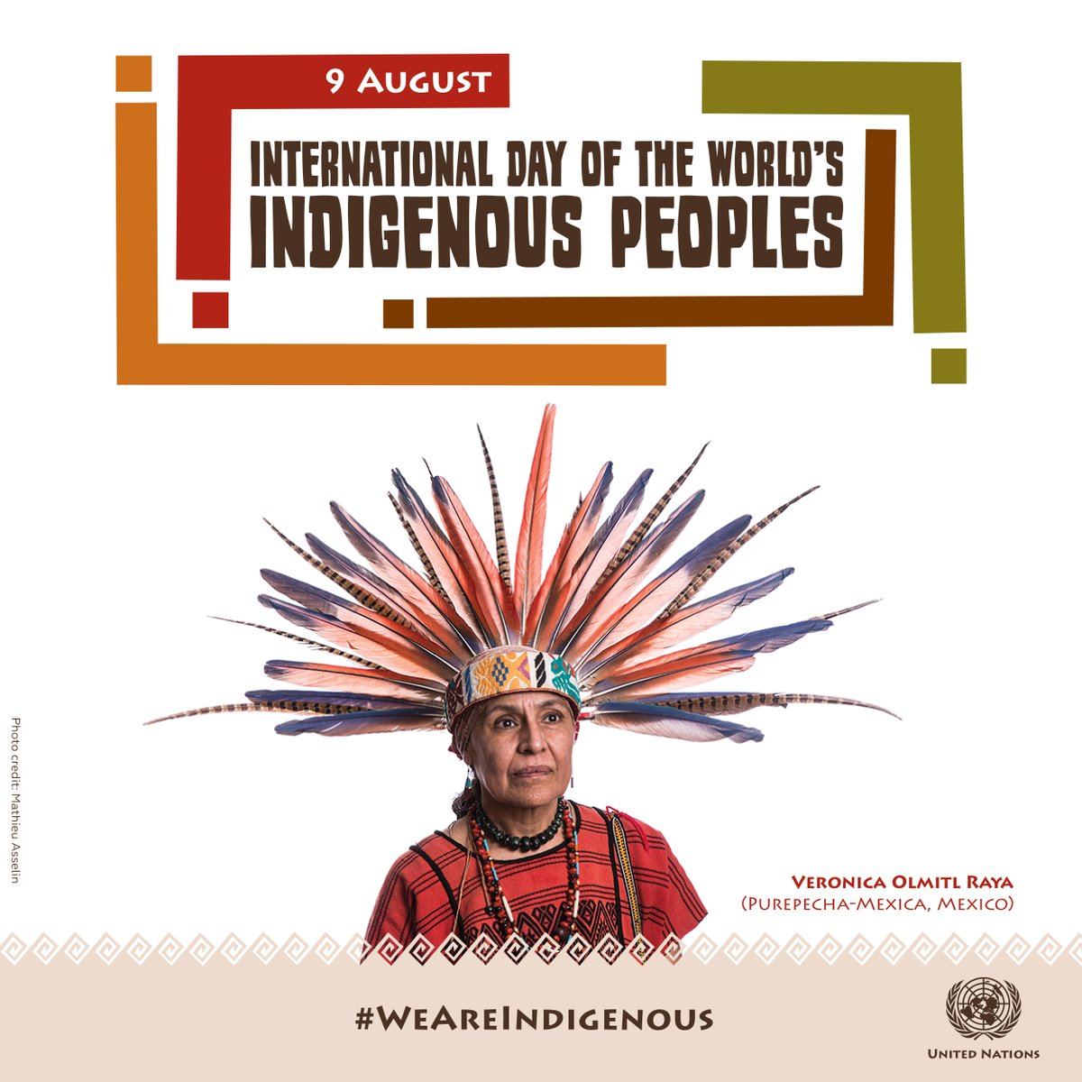 UN's tweet photo. Sunday is Intl Day of World’s Indigenous Peoples. See #weareindigenous portraits taken @UN: http://t.co/qEVlviklZw http://t.co/LHAm4wYIz8