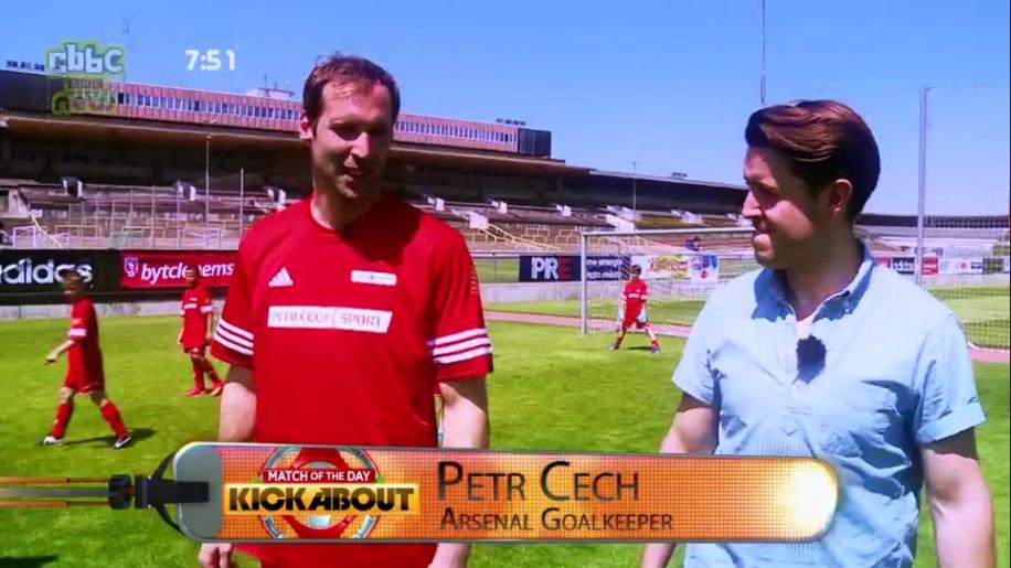 Newsround_Blog's tweet image. CBBC sent Bez on a summer holiday to the Czech Republic to meet Petr Cech bbc.co.uk/iplayer/episod… #MOTDKickabout