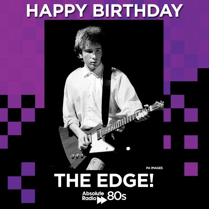 Happy birthday to Dave Evans, occasionally known as The Edge... 54 today!
 