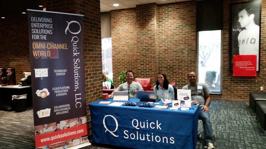 ShareMAPoint's tweet image. @quick_solutions team at #spscbus