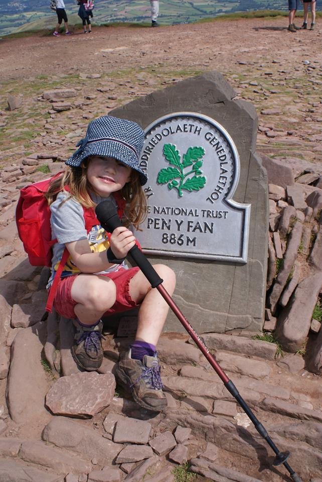What a day on <a href="/penyfanmountain/">Pen Y Fan</a>! Was Beth(4) the youngest self propelled human up there? First time and she loved it!