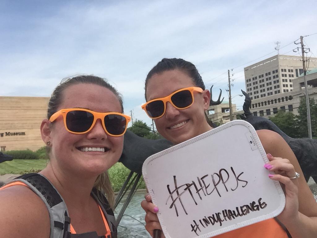 ThePPJs's tweet photo. #thePPJs #IndyChallenge http://t.co/nVnWc4tyNc