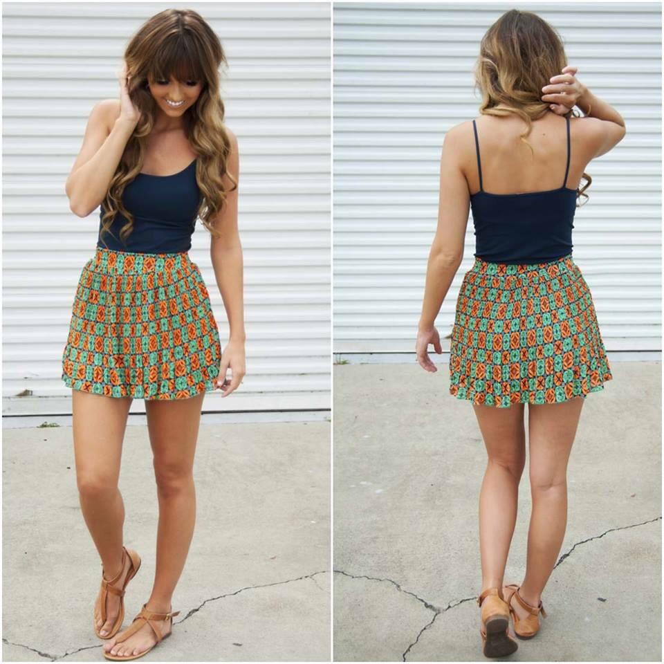 This little skirt is one of my favorites! #LinkInBio | 10% OFF code HANNAH10 #OOTD #Shopping #TreatYourself #Boutique