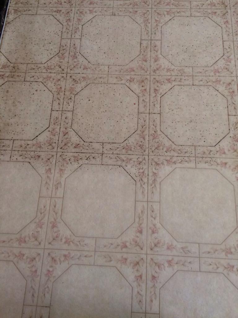 Yep, even that old linoleum can look fabulous again!