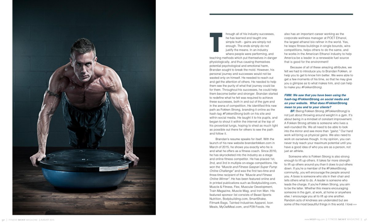 mostmagazine's tweet photo. Make sure and read up on the incredible @BrandanFokken by #JasonCloninger http://t.co/uF5JXPnTyY http://t.co/VULg5lOnaK