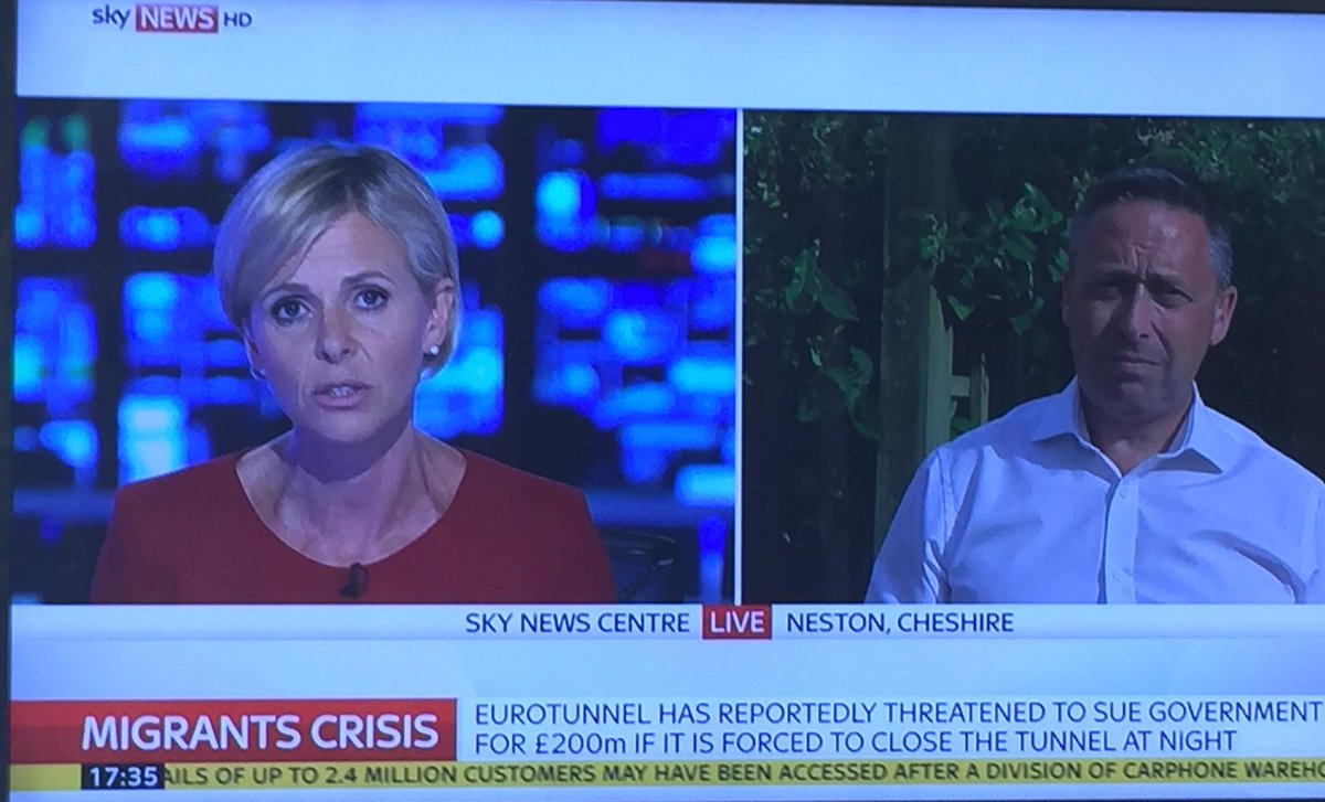 RHANews's tweet photo. RHAs @RHARichardB tells @SkyNews that closing the Channel Tunnel at night will cost the economy millions. http://t.co/Zi41iQRdPp