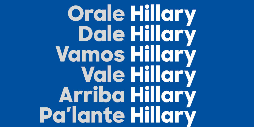 Hillary Clinton tweet media