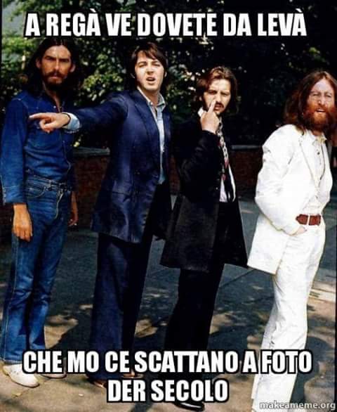 Claudio_Forte7's tweet photo. Oggi, nel 1969, i #Beatles si facevano scattare la celebre foto su #AbbeyRoad, da cui la copertina dell'omonimo album http://t.co/V3u22S9Q2k