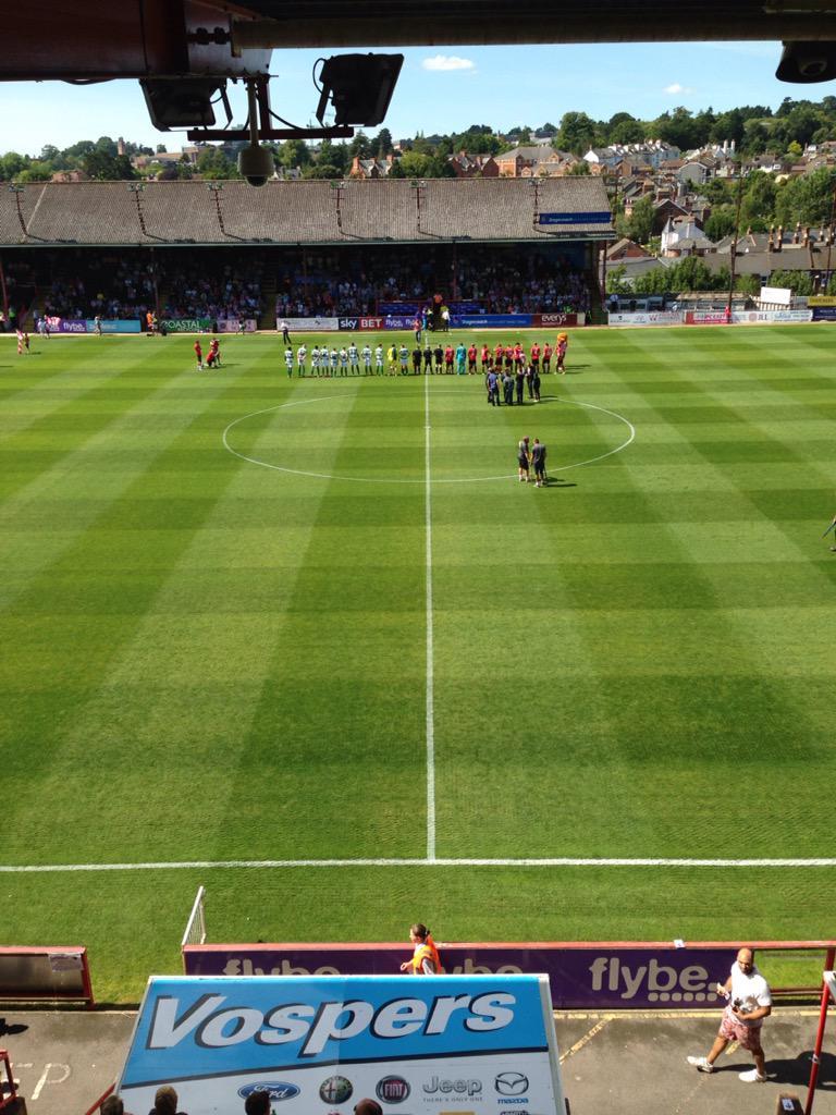 MarcusAnalysis's tweet image. Here we go!!!! Great atmosphere! New season!!!! #FLKickOff #ECFC #YTFC #League2