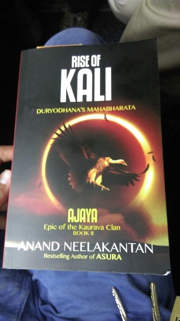 prof_skjagwani's tweet photo. Finishd readng #RiseOfKali #Ajaya2, awesme wrk by @anand_neel , it chnges ur perception towrds wat is victory dharam http://t.co/fafMWResKX